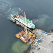 'Significant strides' on major Scottish port upgrade for new CalMac ferries