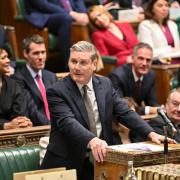Keir Starmer speaks to the House of Commons