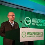 Scottish Greens co-leader Patrick Harvie