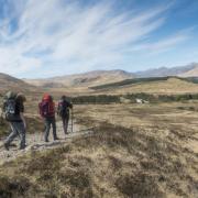 Around 100,000 people walk parts of the West Highland Way every year with 36,000 completing it.