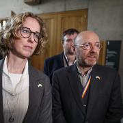Scottish Green co-leaders Patrick Harvie and Lorna Slater are no longer in a coalition with the SNP