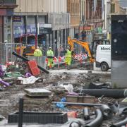 Major works are taking place on Sauchiehall Street