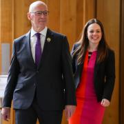 First Minister John Swinney and his deputy Kate Forbes