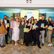 The winners at the Student Press Awards
