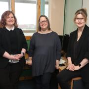 New UHI Orkney Deputy Principal Pauline Black (left), Principal Professor Seonaidh McDonald and Deputy Principal Claire Kemp will form the college's first all-female leadership team.