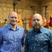 Joe Frankel and Alex Marten are raising growth funding for the Kenny's Music instrument retailing business
