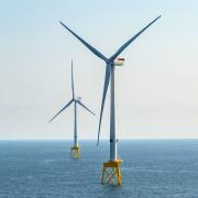 Seagreen windfarm lies off the Angus coast