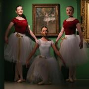 Dancers at the Degas exhibition at The Burrell
