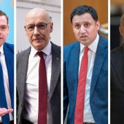 The leaders of the four main parties will debate with one another on STV tomorrow night