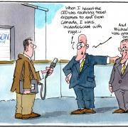 Our cartoonist Steven Camley's take on shipyard expenses