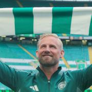 Kasper Schmeichel at Celtic Park