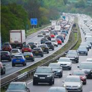 Traffic on the M80 has been disrupted (stock pic)