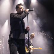 Ross Wild of Spandau Ballet performs at Eventim Apollo on October 29, 2018
