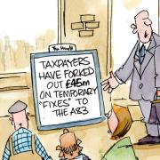 Rest and Be Thankful cartoon