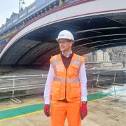 The project has stretched on for eight years.