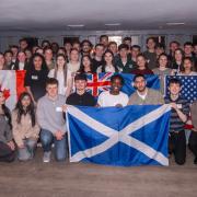 Saltire scholars.