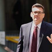 Busy boy Burnham's been waving bye-bye to many of his colleagues.