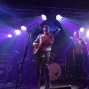 Neil Pennycook of Meursault performs on stage at The Liquid Room in 2017, in Edinburgh