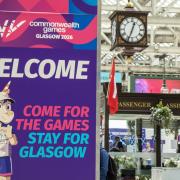 Glasgow Central has welcomed visitors from across the Commonwealth