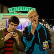 Jack Rowan (left) and Chris Walley as Vinny and Jonty in Skintown