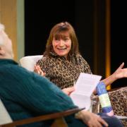 Lorraine Kelly was interviewed by Val McDermid at the Edinburgh International Book Festival.