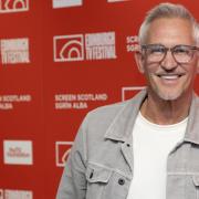 Presenter and former footballer Gary Lineker at the Edinburgh TV Festival, in the Edinburgh International Conference Centre (EICC), Edinburgh