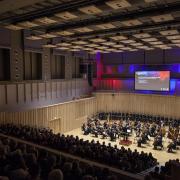 The Royal Scottish National Symphony Orchestra (RSNO) New Home - The RSNO Centre, within the Glasgow Royal Concert Hall, Glasgow, Scotland.