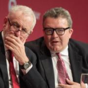 Labour leader Jeremy Corbyn (left) and Deputy Leader Tom Watson during the opening session of the Labour Party annual conference at the Brighton Centre, Brighton