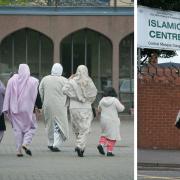 Worshipers arrive for Friday Prayers on the last Friday of Ramadan at Glasgow Central Mosque...23/06/17.. (Photo by Kirsty Anderson/Herald & Times) - KA.