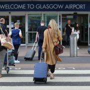 Glasgow Airport has reported a 214% surge in its passenger numbers
