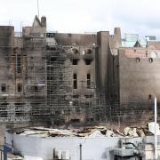 What should happen with the fire-ravaged Glasgow School of Art site?