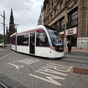 An Edinburgh tram
