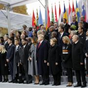 World leaders gather in Paris