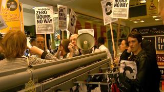 A protest on Zero Hours