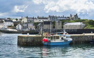 Portsoy Harbour, Moray Firth, Aberdeenshire. Picture: Getty
