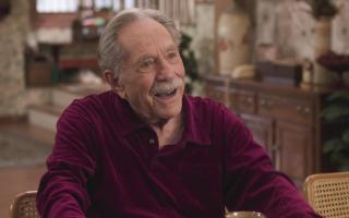 The late George Segal in The Goldbergs. Picture: Channel 4