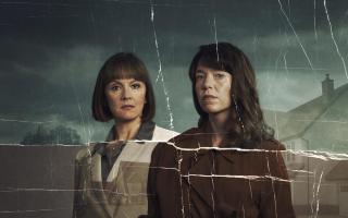Anna Maxwell Martin and Rachael Stirling play sisters in ITV thriller Hollington Drive. Picture: ITV