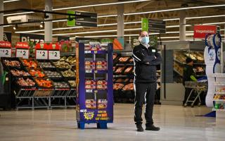 Pudsey Asda's security guard for Creme Eggs.