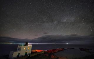 Stargazers in the UK will be able to see part of the galaxy at around 3am