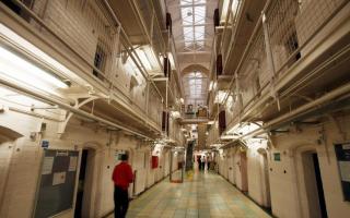 Barlinnie jail in Glasgow