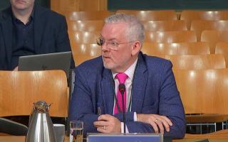 Creative Scotland chief executive Iain Munro spoke to MSPs on Thursday
