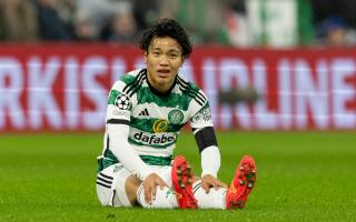 Celtic midfielder Reo Hatate has been ruled out until after Christmas.