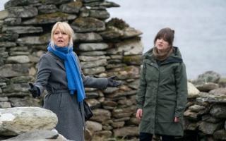 Ashley Jensen and Alison O'Donnell in Shetland