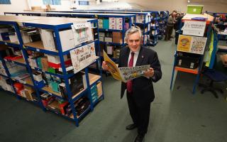 'There is an avalanche of need:' Gordon Brown's mission to open Glasgow multibank (Image: Stewart Attwood/NQ)