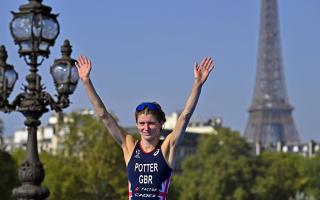 Beth Potter won her first world triathlon title in 2023