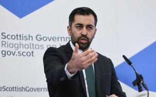 Humza Yousaf outlining his economic blueprint for an independent Scotland