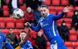 Nicky Clark earned a point for St Johnstone