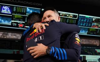 Christian Horner after Red Bull Racing’s Max Verstappen won the Bahrain Grand Prix (David Davies/PA)