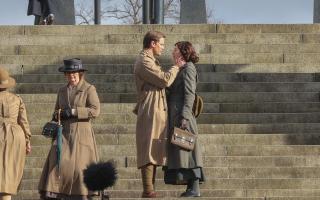 Filming of Outlander: Blood of my Blood in Glasgow