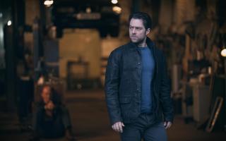 Richard Rankin in the role of Detective Sergeant John Rebus in Rebus, the TV adaptation of Sir Ian Rankin's novel series